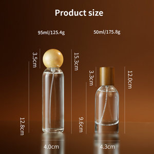 Chất Lượng Cao Vuông Phun Chai Đầy Màu Sắc 50Ml 100Ml Thủy Tinh Rỗng Chai Nước Hoa Với Hộp - Product Image 5