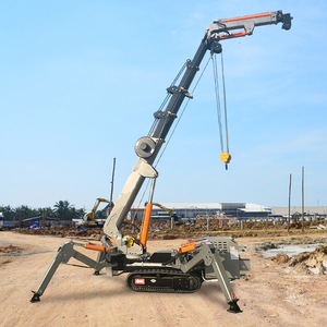 China Crawler <span class=keywords><strong>Crane</strong></span> EPA Euro 5 Diesel y Electric Dual Power hidráulico Outrigger Folding Boom Fly Jib Soider <span class=keywords><strong>Crane</strong></span> - Product Image 1