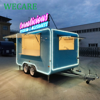 WECARE Camions de restauration mobiles, Foodtruck, Camion à bière, Camion à hot-dogs, Camion à desserts, Camion à pizzas, Camion à poulet rôti, Remorque de restauration avec cuisine complète
