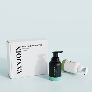 Ensembles de <span class=keywords><strong>mousse</strong></span> moussante vide bouteille de gel douche en plastique 200ml 300ml bouteille de pompe à <span class=keywords><strong>mousse</strong></span> nettoyante pour le visage pour le lavage des mains de luxe - Product Image 4