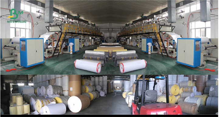 White Top Kraft Liner Board Paper Recycled Pulp Material 120gsm 170gsm 200gsm