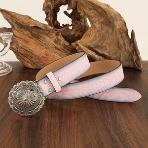 Retro stoere epoxyhars legering gespsluiting casual riem voor heren/dames; Denim stijl riem 2-4cm breed, veelzijdig voor jeans & rokken - Product Image 3