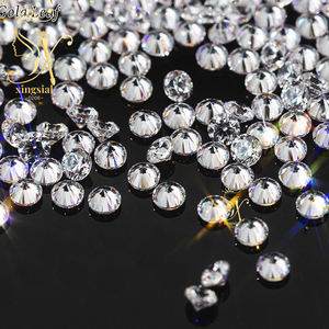 卸売 1.0mm 3mm 5Aグレード ホワイト ジルコン ルースCZ宝石 ジュエリー用合成ダイヤモンド CZ マシンスターカット ラウンドキュービックジルコニア - Product Image 5