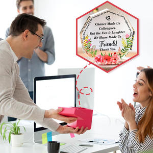 Decorazioni <span class=keywords><strong>di</strong></span> cristallo personalizzate e regali <span class=keywords><strong>di</strong></span> apprezzamento con stampa Laser con targa acrilica trasparente <span class=keywords><strong>di</strong></span> alta qualità - Product Image 2