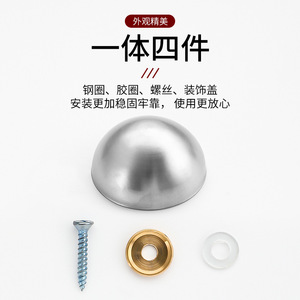 Espejo Semiesférico Xinshengfa, Acero Inoxidable 304, Dorado/Plateado, Moderno y Sencillo, Letrero Decorativo para Tienda - Product Image 5