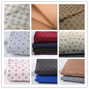 Tissu <span class=keywords><strong>antidérapant</strong></span> en microfibre polyester PVC à pois, motif tropical, avec points en silicone, en rouleaux ULTRA pour le marché coréen - Product Image 5