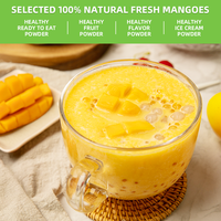 Poudre de jus de mangue naturelle, poudre de mangue sèche, poudre de mangue biologique aromatisée à la mangue