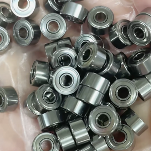 Roulement à billes en céramique R188 à gorge profonde avec billes en céramique ZrO2/Si3N4, utilisé pour les fidget spinners et l'équipement dentaire - Product Image 1