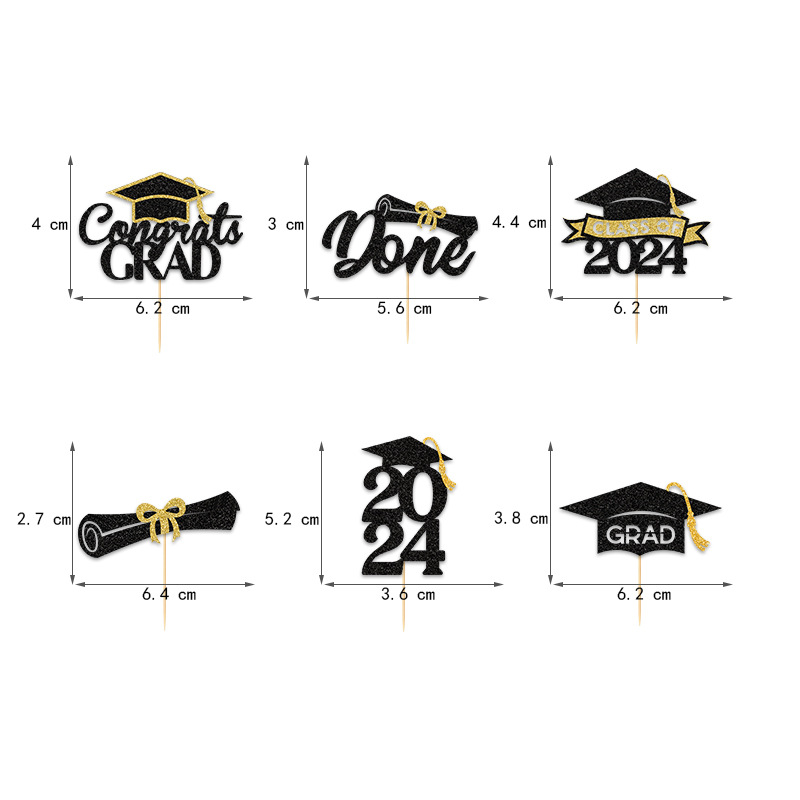 Or - 12 pièces 1 paquet