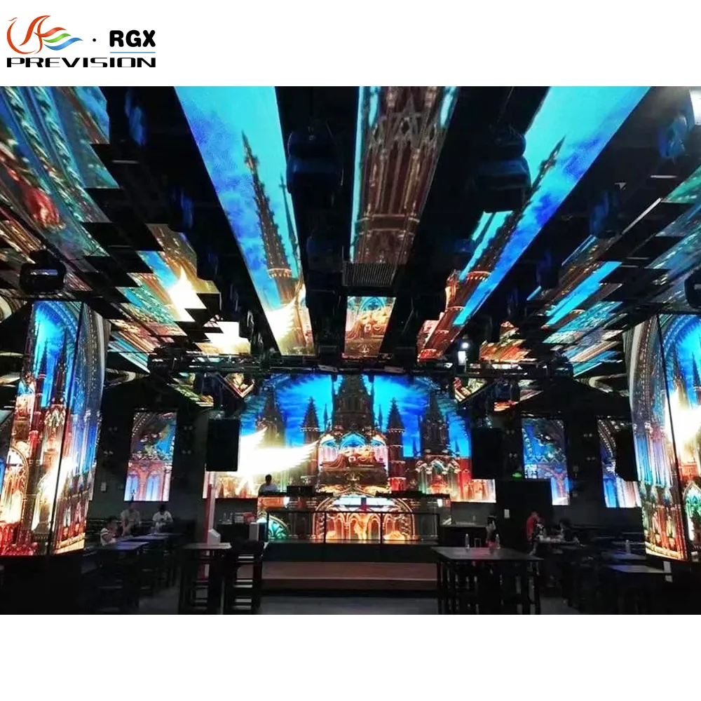 P2.9 P2.976 Indoor Outdoor 500x1000mm LED Video Wall Panels Stage Backdrop Rental Screen display