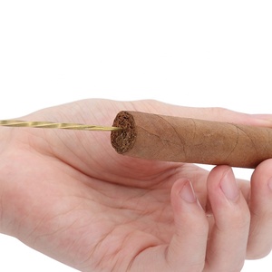 Cobre espiral cigarro dragado aguja punción latón fibra de carbono cigarro aguja - Product Image 5