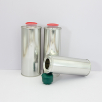 Boîte en métal vide de 250 ml pour huile d'olive, impression personnalisée, étiquette privée disponible, qualité alimentaire, boîte en étain, emballage pour huile d'olive