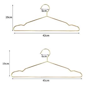 All'ingrosso di alta qualità oro Display in metallo appendiabiti in acciaio inox appendiabiti lavanderia <span class=keywords><strong>per</strong></span> boutique - Product Image 5