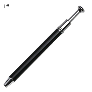 Pince à ongles multifonctionnelle en métal coudé avec poignée, pour nail art, plaque de stamping, manucure, outil de salon - Product Image 3