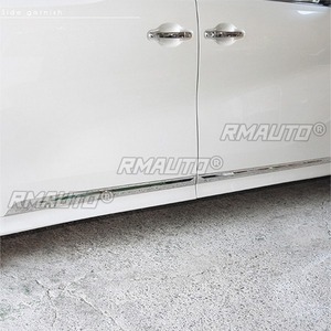 สำหรับ Toyota Alphard Vellfire 30 Series ปี 2015-2020 สเกิร์ตข้างรถยนต์ สปอยเลอร์ดิฟฟิวเซอร์ สเกิร์ตข้างรถยนต์แบบแยกส่วน ชุดแต่ง - Product Image 4