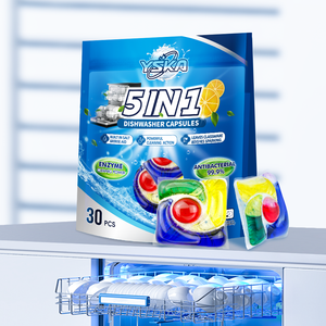 Campione Gratuito: Gel Detergente Rapido per Rimuovere Bruciature da Cibo, Pulitore per Griglie del Forno, Gel per <span class=keywords><strong>Lavastoviglie</strong></span> Industriale, Monouso, Biodegradabile ed Ecologico - Product Image 1