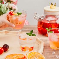 Gobelets à cocktail jetables transparents écologiques de 9 oz, sans BPA, résistants au congélateur, pour mariages et fêtes de Noël
