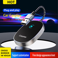 Adaptador Dongle Inalámbrico y con Cable 2 en 1 OEM ODM para CarPlay, Compatible con Android y Apple iPhone