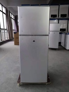 Réfrigérateur solaire debout, moitié congélateur, moitié réfrigérateur, pour usage domestique, congélateur BCD-142 - Product Image 3