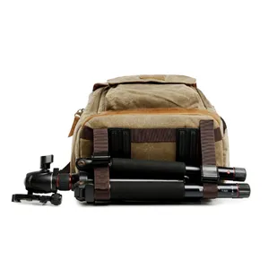 Водонепроницаемая Холщовая Сумка для фотосъемки с логотипом под заказ, рюкзак для стабилизатора камеры PTZ для DSLR и ноутбуков, видеокамер