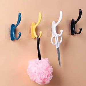 <span class=keywords><strong>Porte</strong></span>-<span class=keywords><strong>manteau</strong></span> <span class=keywords><strong>mural</strong></span> moderne et simple en plastique et acier, perforé, <span class=keywords><strong>pour</strong></span> chambre, salle de bain, entrée, armoire à chaussures noire - Product Image 4