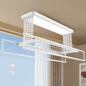 Customized Elevated Home Balcony Intelligent Automatic Remote Control Load-Bearing Electric <b>Drying</b> <b>Rack</b> <b>Heating</b> for Kitchen Use - Product Image 4