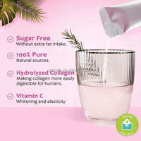 Boisson multi-vitamines beauté au collagène, vitamine C, acide hyaluronique, collagène marin liquide, poudre de boissons aromatisées blanchissantes pour la peau