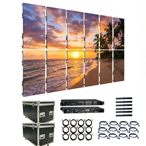 Pantalla LED de Alquiler Impermeable IP65 P2.6 P2.9 P3.91, Gabinete de 500×500/500×1000mm, Video Wall HD 1080P para Escenarios y Centros Comerciales - Product Image 1