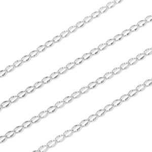 Cadena de acero inoxidable con diseño de meandro en color dorado para pulseras y collares, accesorios para joyería DIY. - Product Image 3