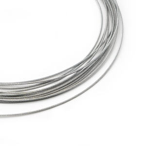 Câble en acier galvanisé 1*7 Câble en acier galvanisé 7 fils 1.2mm 1.35mm 1.5mm Câble en acier de levage - Product Image 3