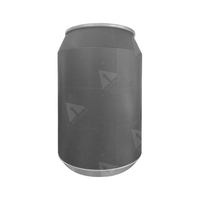 258x393mm Mini kreatif penuh warna dapat Led layar iklan Digital tanda dapat dipimpin tampilan untuk botol bir minuman