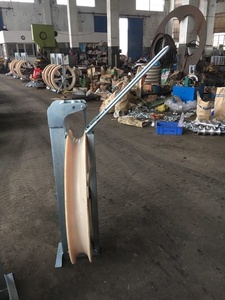 Blocs de tirage de câbles aériens pour hélicoptères, personnalisables, OEM, en aluminium et nylon, pour ligne de transmission, garantie 1 an - Product Image 2