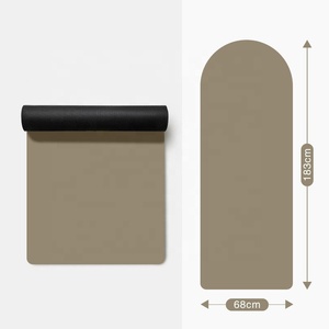 Tapete de <span class=keywords><strong>Yoga</strong></span> Personalizado con Logotipo, de PU y Caucho Natural, Antideslizante, Ecológico, para <span class=keywords><strong>Yoga</strong></span>, Pilates, Ejercicios en Casa, Gimnasio - Product Image 2