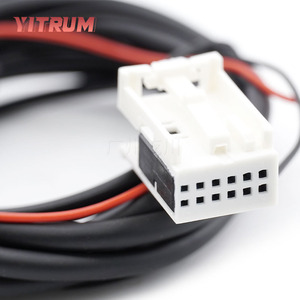 ชุดสายไฟสำหรับ Peugeot 307 และ 408 ช่องต่อ AUX สำหรับเสียงเข้า USB บลูทูธ ขั้วต่อ 12V สายทองแดงแบบยืดหยุ่น - Product Image 3