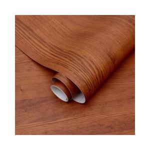 Film PVC auto-adhésif imperméable à l'eau à effet bois non brillant pour la décoration de la maison, de la cuisine et des plans de travail - Product Image 2