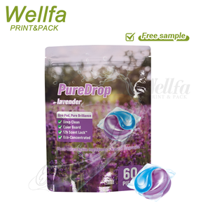 ถุงใส่สบู่อะลูมิเนียมฟอยล์แบบตั้งได้ถุงใส่ผงซักฟอกแบบซิปเปิดปิดได้โลโก้ออกแบบได้ตามต้องการ - Product Image 4