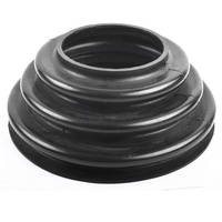Résistant à la chaleur petit anti-poussière étanche à l'eau industriel haute température UV néoprène caoutchouc soufflet couvercle anti-poussière tuyau
