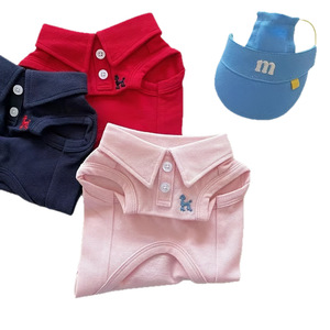 Ademend Lichtgewicht Schattig Klassiek Dieren Sport Vrije tijd Lente/Zomer Polyester Cartoon Geborduurde Vestjes Kleine Middelgrote Honden - Product Image 5