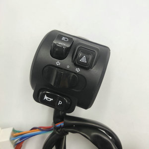 Acelerador para Bicicleta Eléctrica con Interruptor Integrado Conjunto de Manillar para Control de Velocidad Puños para Scooter + Botón de <span class=keywords><strong>3</strong></span> Velocidades para Luz y Bocina - Product Image 6