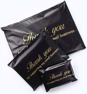 Sacs d'expédition écologiques durables personnalisés, sacs d'expédition compostables en LDPE, enveloppe express, sac poly auto-adhésif avec logo - Product Image 6