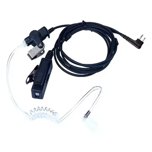 <span class=keywords><strong>2</strong></span>,5mm <span class=keywords><strong>2</strong></span>-poliges Airtube-Ohrhörer-Headset für Motorola DP1400 DEP450 XIR P3688 CP200D CP200 Zwei-Wege-Funk kopfhörer - Product Image 1