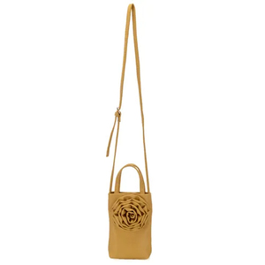 Bolso bandolera multifuncional compacto y portátil de satén de color sólido con forma de flor, nueva moda 2026 - Product Image 5