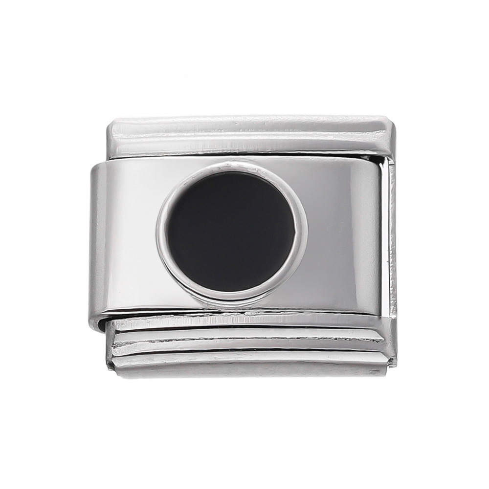 Stainless Steel Dot Pattern Module - Black