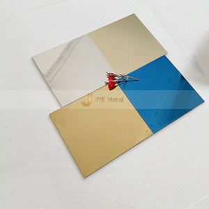 EX839 <b>Mirror</b> Finish Stainless Steel <b>Sheet</b> Metal for Interior Wall Decoration Projects - Product Image 5