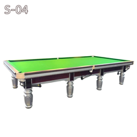 STELLARWAY Mesa de Snooker de 12 pies al por Mayor, Mesa de Billar Estándar de Torneo con Base de Pizarra de Madera Maciza para Clubes y Bares