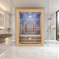 Kubah Sauna Inframerah Jauh, Bak Mandi Spa & Ruang Sauna, Kabin Inframerah dengan Sandaran, Sauna Mewah Xuzhou