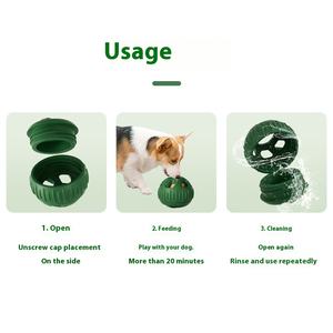 Dondurma topu yalamak tedavi dolu çiğnemek Freezable doldurulabilir Stuffable dondurulmuş köpekler için köpek bakımı oyuncak - Product Image 2