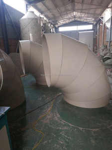 Mesin pemangkas Gas baja tahan karat <span class=keywords><strong>Scrubber</strong></span> udara <span class=keywords><strong>FGD</strong></span> basah baru untuk mesin pembuangan Gas tanaman pabrik Petrolchemical Hotel - Product Image 4