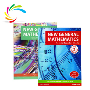 Impresión de Libros de Texto en Inglés de África a Todo Color, Personalizados, Baratos, al por Mayor de Fábrica, Matemáticas Educativas para Escuelas Secundarias - Product Image 1