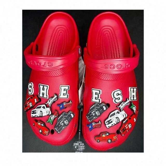 Famous Truck Shoe Charm Fit for Clog New Design Car Shoe Charm for Kids Clog Wholesale Clog Charm for Shoes